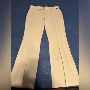 Tan stretch dress pants